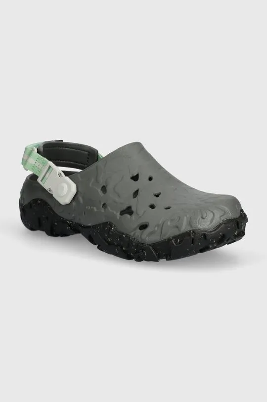 Crocs sliders All Terains Atlas Clog men's gray color 208391.0DA