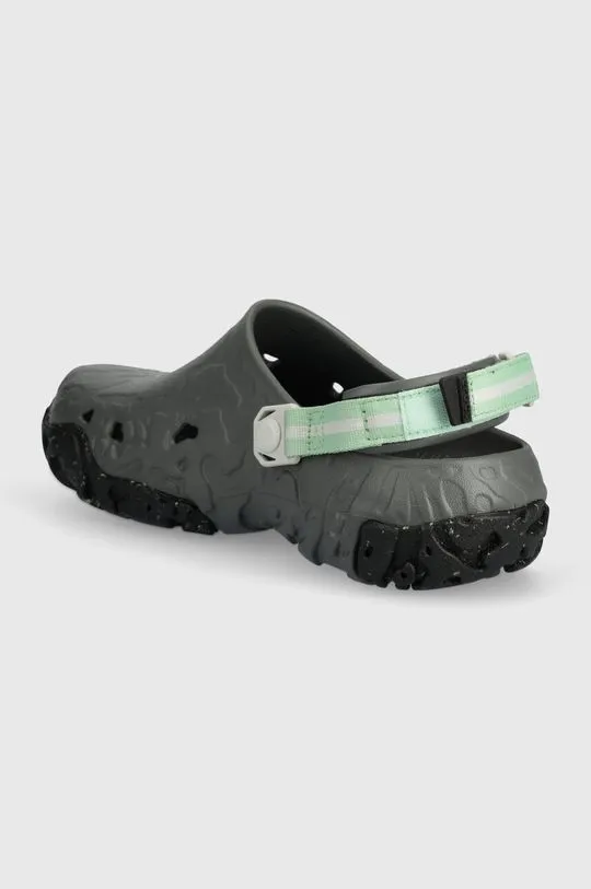 Crocs sliders All Terains Atlas Clog men's gray color 208391.0DA