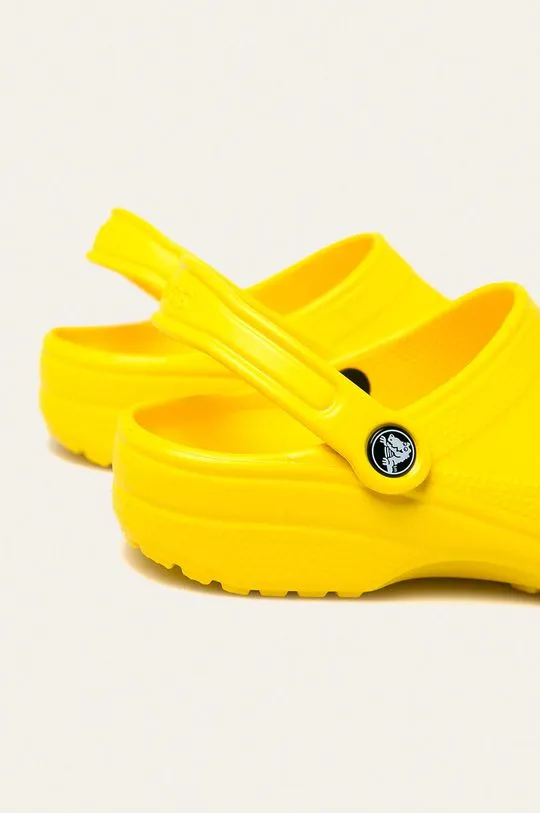 Crocs sliders Classic yellow color 10001