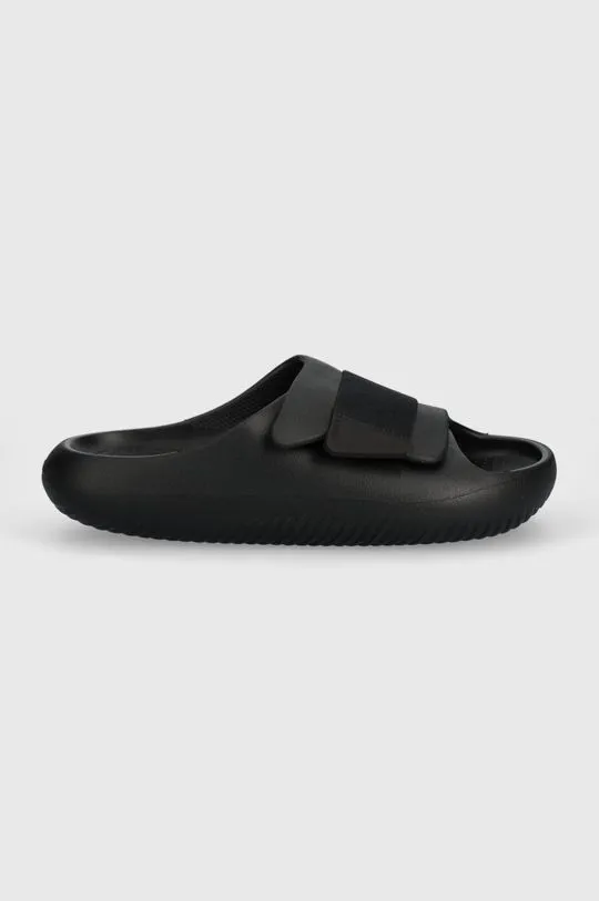 Crocs sliders Mellow Luxe Recovery Slide black color 209413