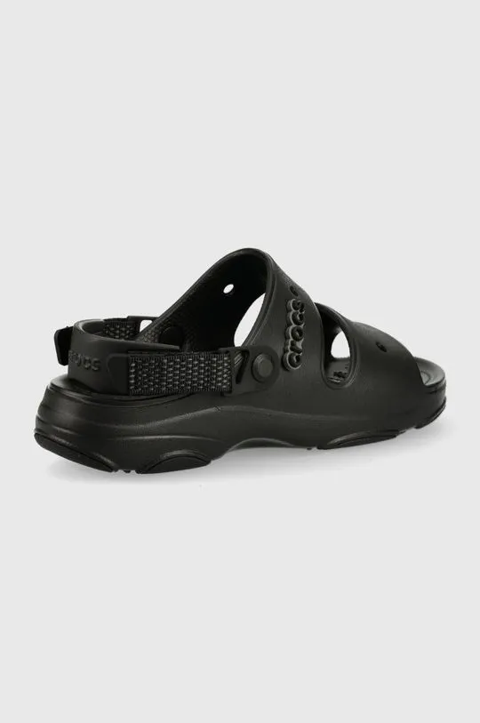 Crocs sliders men's black color