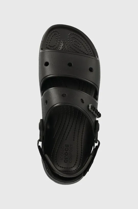 Crocs sliders men's black color