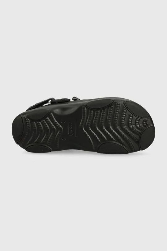 Crocs sliders men's black color