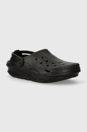 Crocs sliders Off Grid Clog women's black color 209501.001