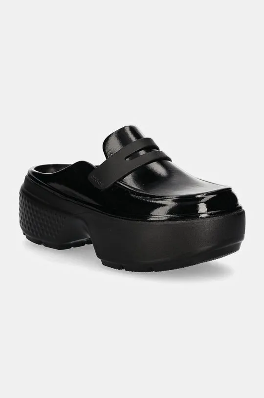 Crocs sliders women's black color