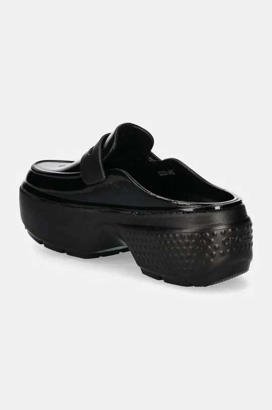 Crocs sliders women's black color