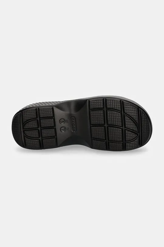 Crocs sliders women's black color