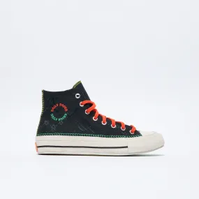 Daily Paper x Converse - Chuck 70 Hi (Black/Egret/Multi)