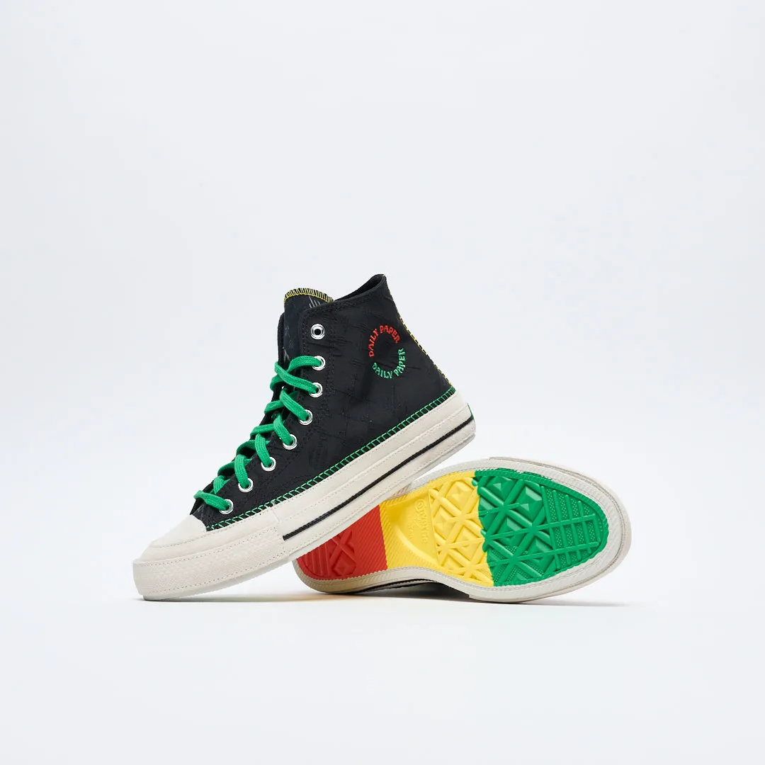 Daily Paper x Converse - Chuck 70 Hi (Black/Egret/Multi)