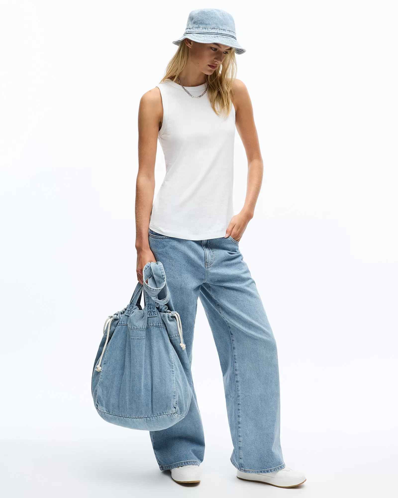 DAKOTA TOTE - FADED INDIGO