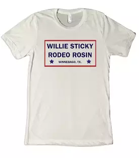 'Dale Brisby' Willie Sticky Tee - Off White