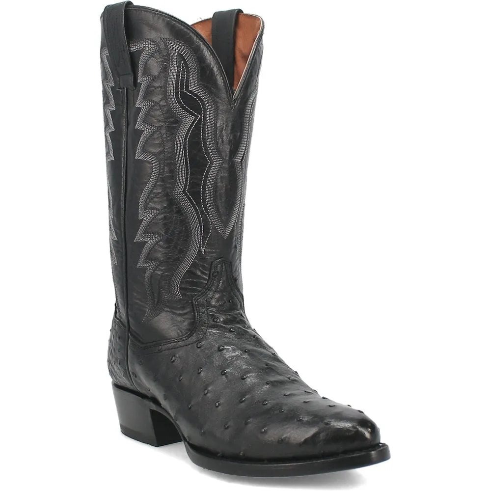 Dan Post Men's Tempe Full Quill Ostrich Leather Boot DP2321