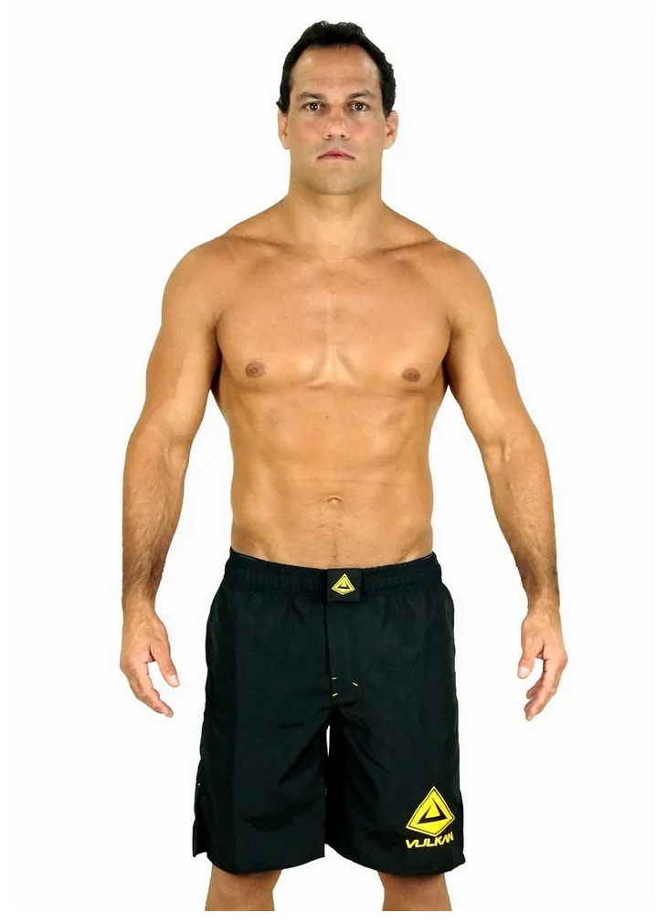 FIGHT PRO Shorts Black/Yellow