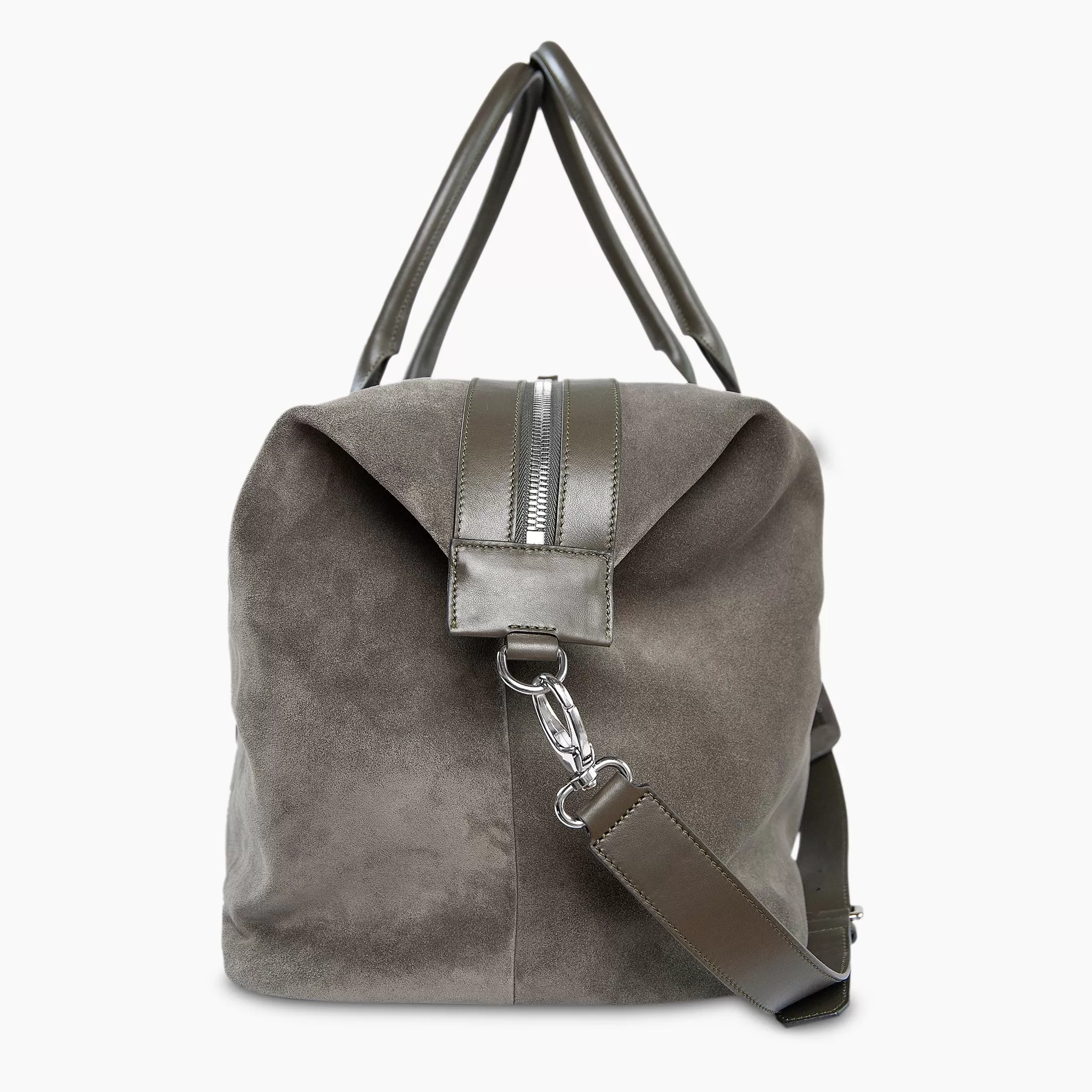 K Travel Bag suede leather