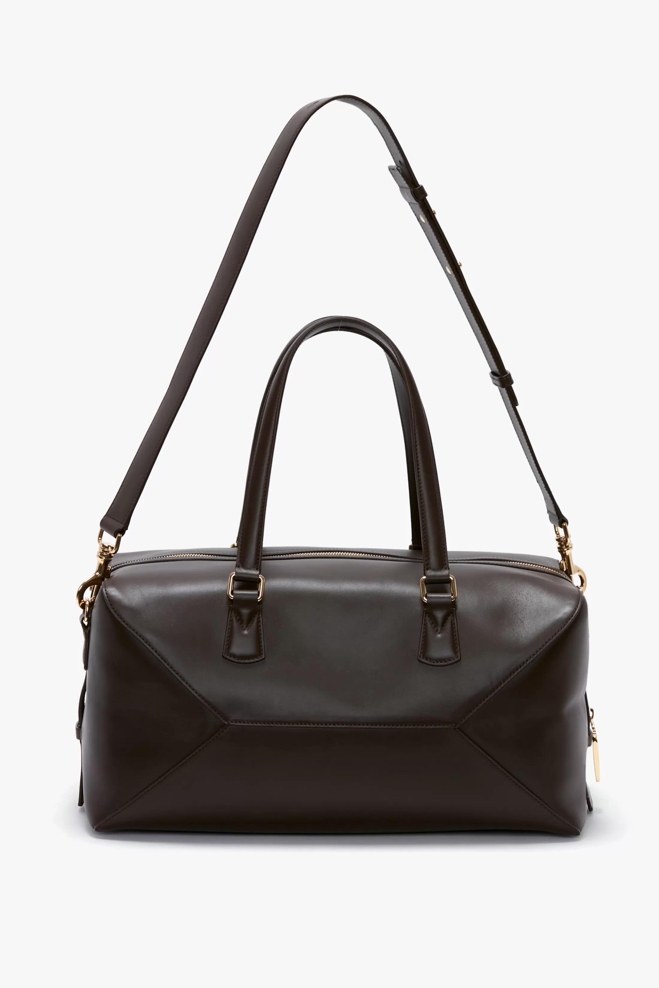 Medium Gym Bag In Chocolate Brown