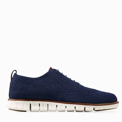 Men's Cole Haan | Zero Grand Wingtip Oxford | Blue