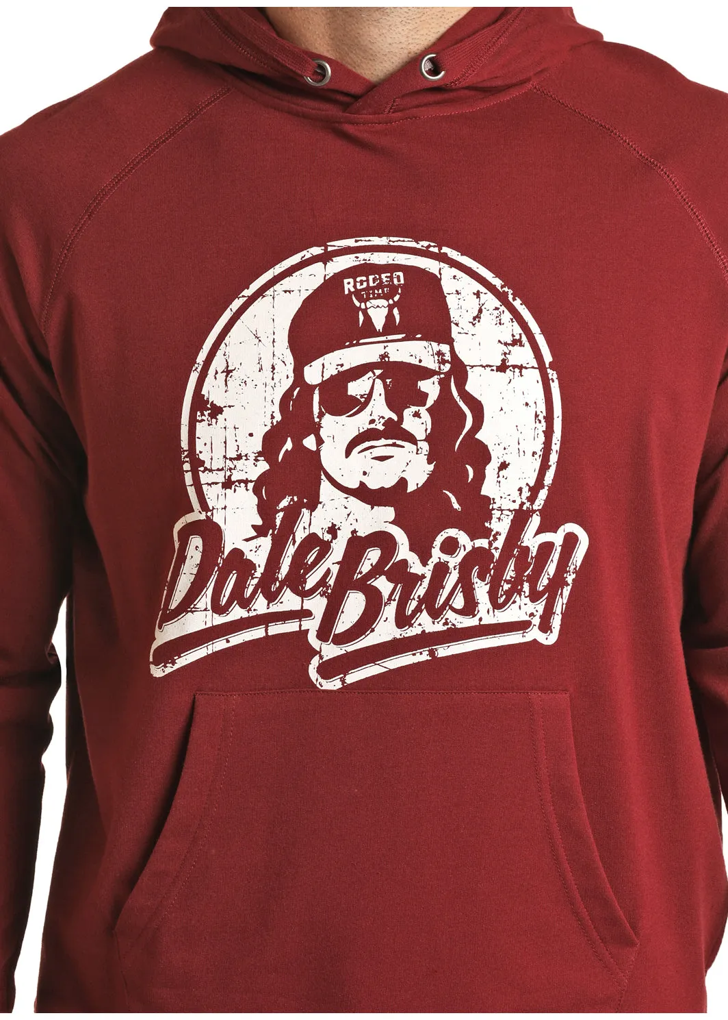 Men's Rock & Roll Cowboy Dale Brisby Hoodie #RRMT94R067