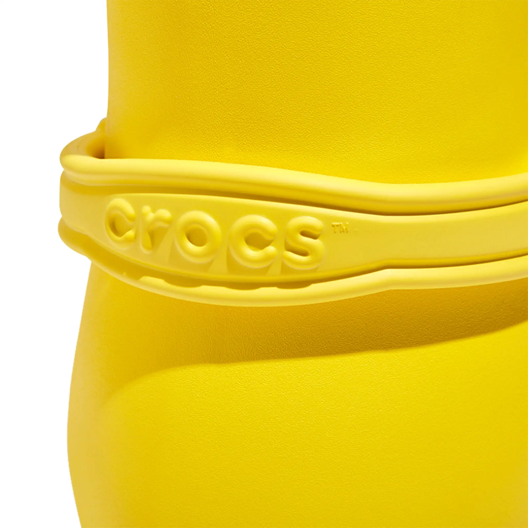 MSCHF x Crocs Big Yellow Boot