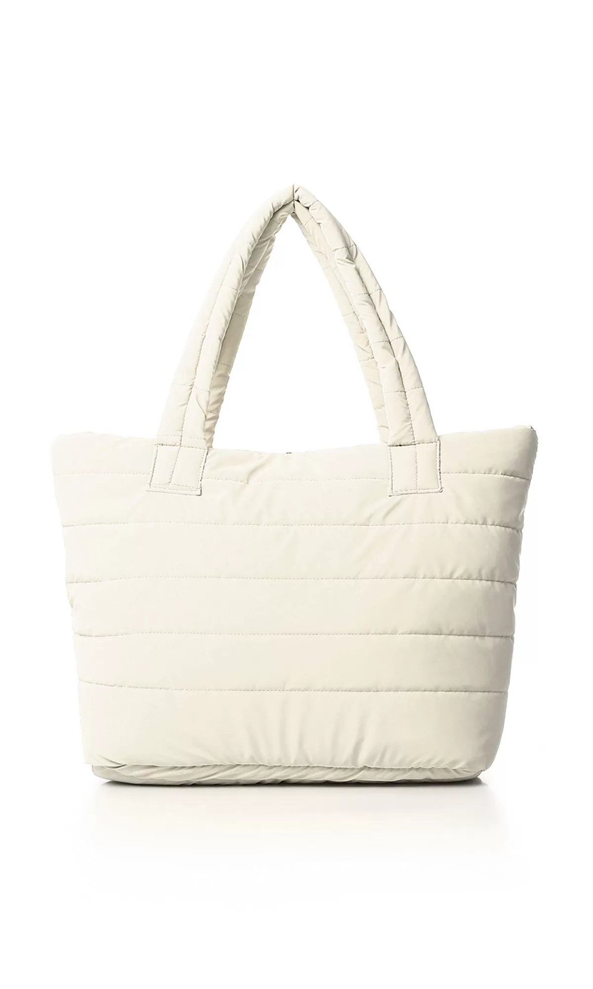 O181885 Zipped Casual Beige Quilted Hand-Bag