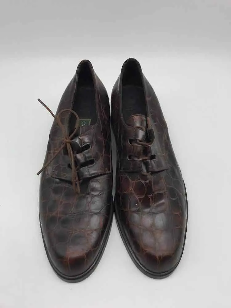 Pre-Owned Cole Haan Brown Size 7 Dress Shoe Flats