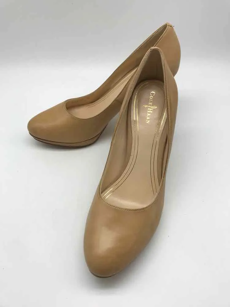 Pre-Owned Cole Haan Tan Size 9.5 Pump Heels