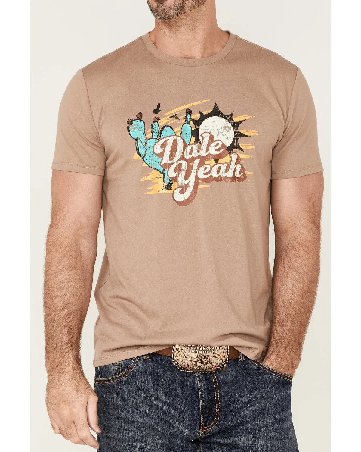 Product Name:  Dale Brisby Men's Dale Yeah Graphic Short Sleeve T-Shirt