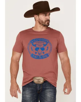 Product Name:  Dale Brisby Men's Rodeo Ol' Son Steerhead Skull Graphic Short Sleeve T-Shirt