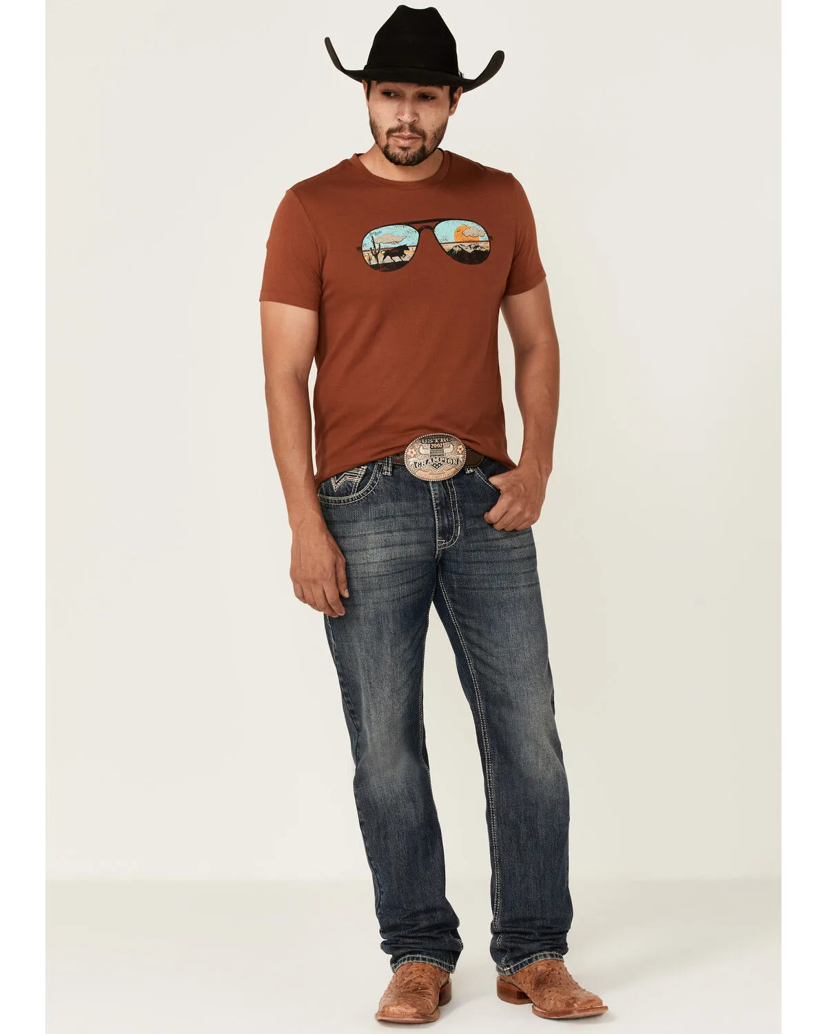 Product Name:  Dale Brisby Men's Sunglasses Graphic Short Sleeve Tee