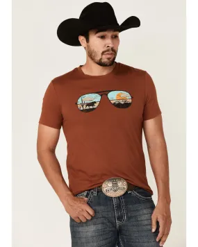 Product Name:  Dale Brisby Men's Sunglasses Graphic Short Sleeve Tee