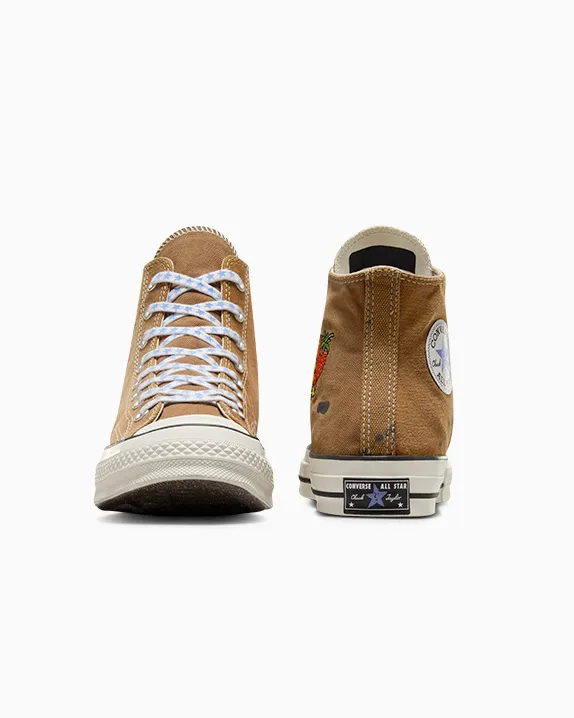 Sky High Farm Workwear x Converse Chuck 70 Hi (Tan)