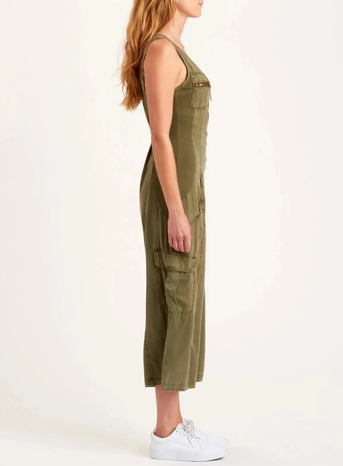 XCVI/Wearables Norris Crop Jumpsuit